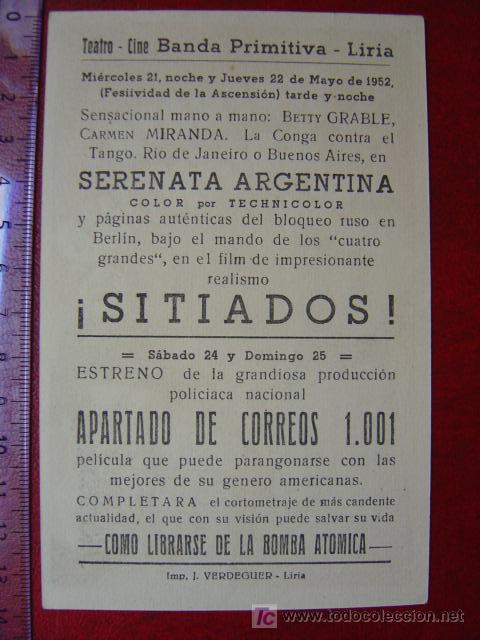 Cine: SOLIGO - SERENATA ARGENTINA - Foto 2