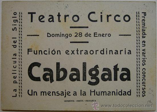 Cine: CABALGATA - Foto 2