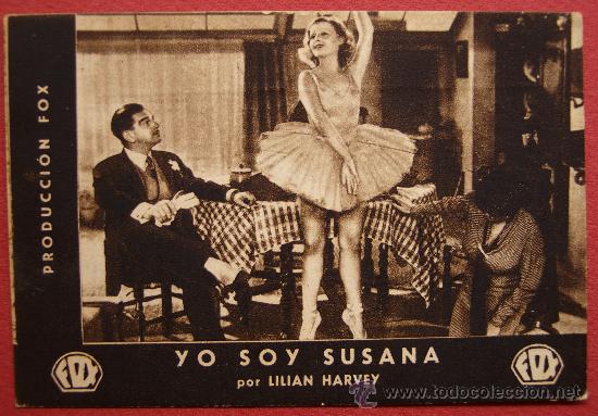 Foglietti di film di film antichi di cinema: YO SOY SUSANA