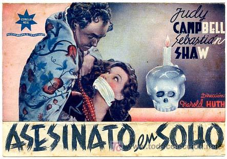 Cine: ASESINATO EN SOHO , DOBLE , PM9745 - Foto 1