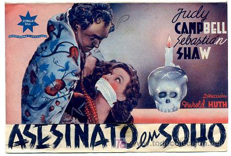 Cine: ASESINATO EN SOHO  , DOBLE  , PM9862 - Foto 1