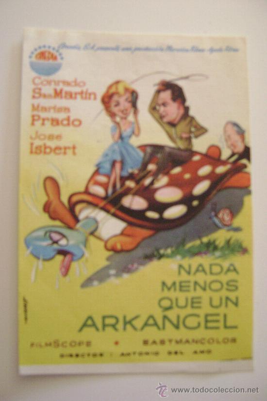 Flyers Publicitaires de Films Anciens: NADA MENOS QUE UN ARCANGEL   F068
