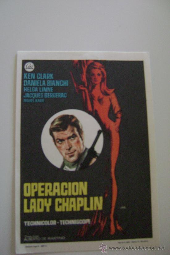 Cine: OPERACION LADY CHAPLIN            F-089 - Foto 1