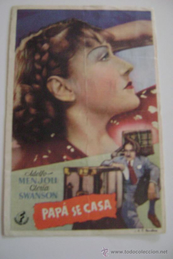 Cine: PAPA SE CASA     F105 - Foto 1