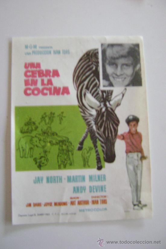 Cine: UNA CEBRA EN LA COCINA     F109 - Foto 1