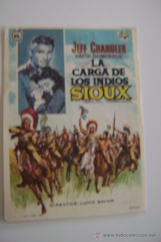 Cine: LA CARGA DE LOS INDIOS SIOUX      F172 - Foto 1