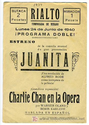 Cine: JUANITA , DOBLE , S1434 - Foto 2