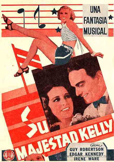 Cine: PROGRAMA DE CINE (ES FACSIMIL) SU MAJESTAD KELLY - Foto 1