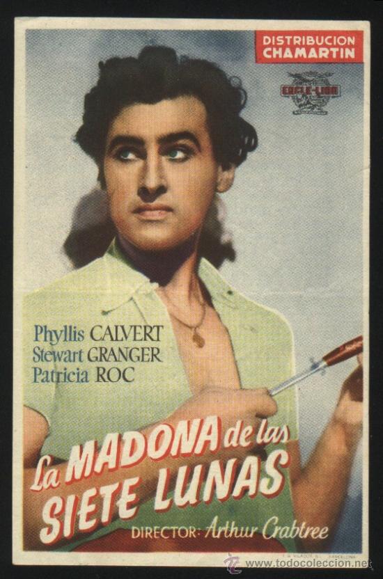 Cine: P-4051- LA MADONA DE LAS SIETE LUNAS (Madonna of the Seven Moons) (CINE METROPOL) Stewart Granger