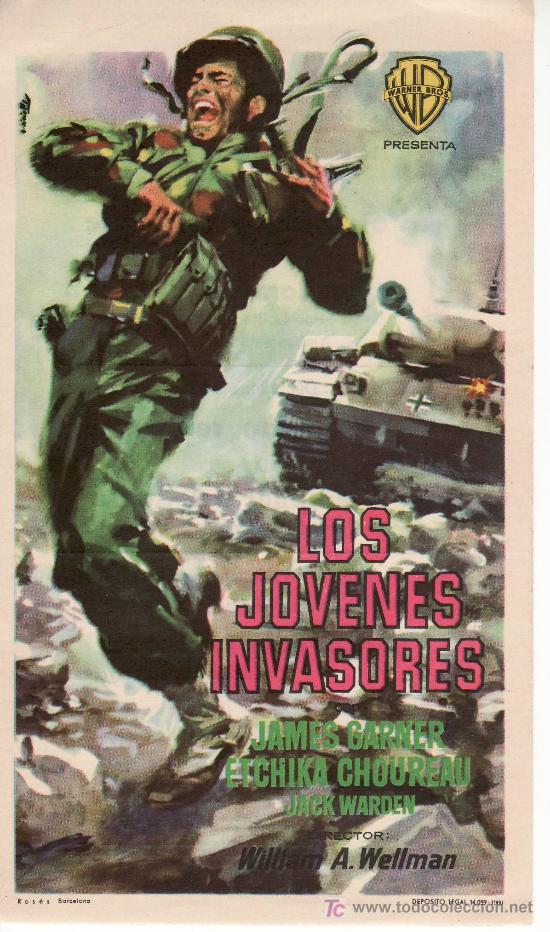Cine: PROGRAMA DE CINE ORIGINAL- COLECCIONALOS. LOS JOVENES INVASORES.WARNER BROS. - Foto 1