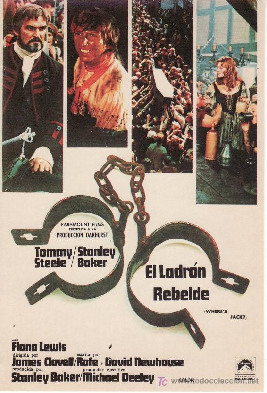 Cine: EL LADRON REBELDE - PROGRAMAS DE CINE ORIGINALES -COLECCIONALOS - Foto 1