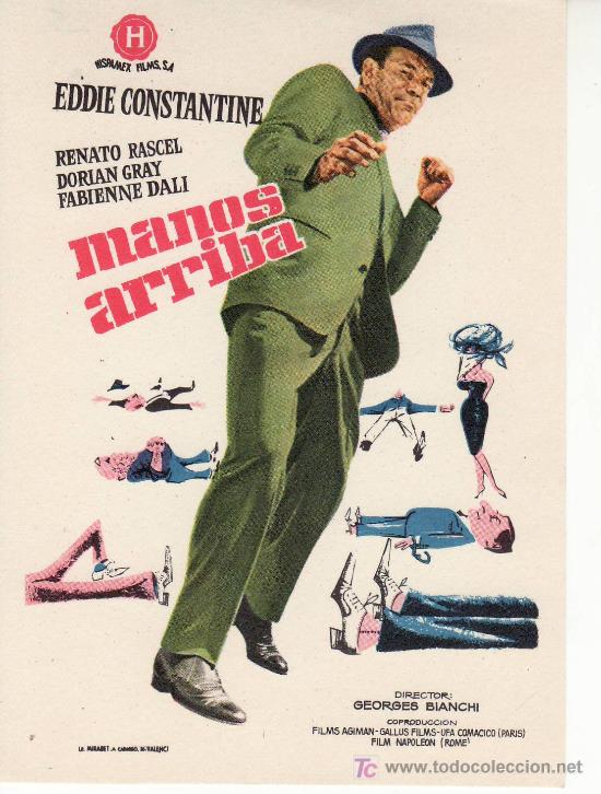 Cine: MANOS ARRIBA- MIRE MAS PROGRAMAS DE CINE EN RASTRILLOPORTOBELLO-COLECCIONALOS! - Foto 1