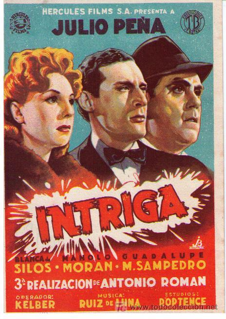 Cine: Intriga. Sencillo de Hercules Films.  &iexcl;IMPECABLE! - Foto 1