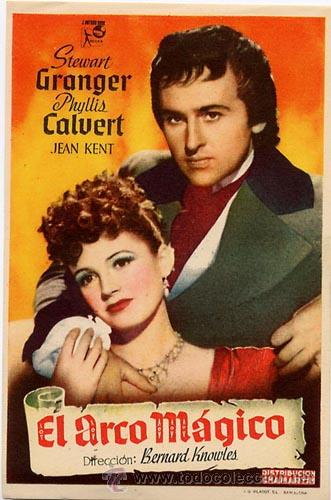 Cine: EL ARCO MAGICO PROGRAMA SENCILLO CHAMARTIN vertical STEWART GRANGER - Foto 1