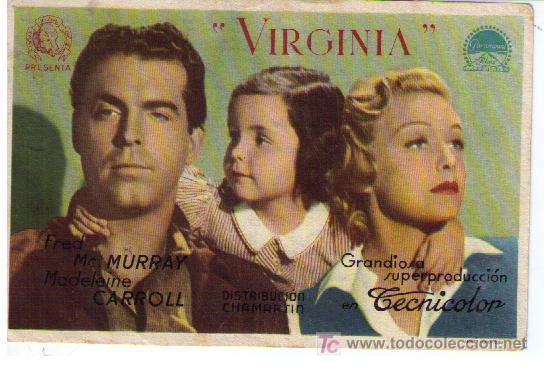 Cine: Virginia. Sencillo de Paramount. Gran Cine Central - Foto 1