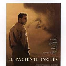 Cine: EL PACIENTE INGLES, CON RALPH FIENNES. POSTAL.. Lote 400832484