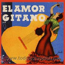Foglietti di film di film antichi di cinema: EL AMOR GITANO MAPY CORTES LA YANKEE GUERRITA guitarra PROGRAMA