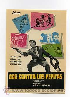 Cine: 006 CONTRA LOS PEPITAS, por Hellmunt Lange. - Foto 1
