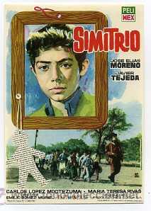  Flyers Publicitaires de films Anciens: SIMITRIO, por Carlos L&oacute;pez Moctezuma.