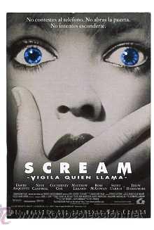 Cine: SCREAM, con Neve Campbell. POSTAL. - Foto 1
