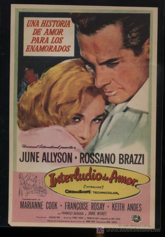 Cine: Interludio de Amor. Universal International. - Foto 1
