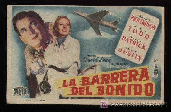 Cine: La barrera del sonido. Sencillo de Mercurio. - Foto 1