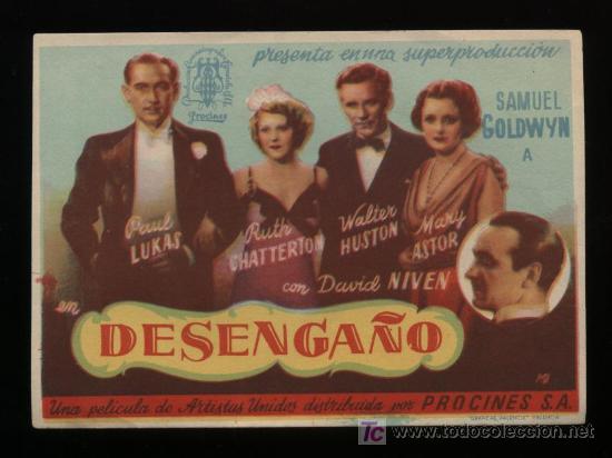 Cine: Desenga&ntilde;o.Sencillo de Procines. - Foto 1