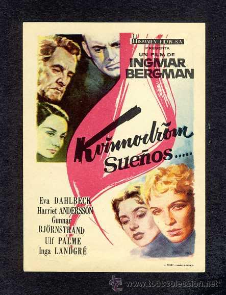 Cine: Kvinnodrom Sue&ntilde;os (Ingmar Bergman) - Foto 1