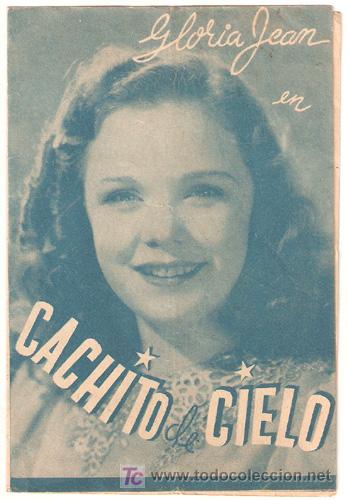 Cine: PTCC 323 CACHITO DE CIELO PROGRAMA DOBLE CEC GLORIA JEAN raro - Foto 1
