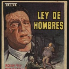 Cine: Q-02703- LEY DE HOMBRES (LA LOI DES HOMMES) MICHELINE PRESLE - PHILIPPE LEROY - PIERRE MONDY