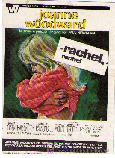 Cine: Rachel,Rachel. Sencillo de WB. &iexcl;IMPECABLE! - Foto 1
