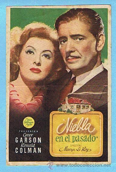 Cine: NIEBLA EN EL PASADO. GREEN CARSON, RONALD COLMAN. DIR. MELVYN LE ROY - Foto 1