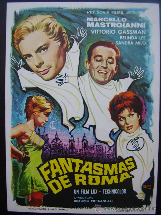 Cine: FANTASMAS DE ROMA- MARCELLO MASTROIANNI