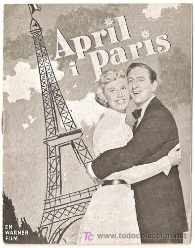 Cine: ABRIL EN PARIS PROGRAMA DOBLE DANES DORIS DAY - Foto 1