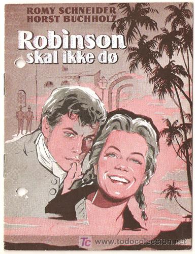 Cine: ROBINSON PROGRAMA DOBLE DANES ROMY SCHNEIDER - Foto 1