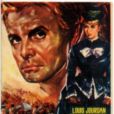 Cine: EL CONDE SANDORF 1962 (FOLLETO DE MANO ORIGINAL) LOUIS JOURDAN - FRANCISCO RABAL -SERENA VERGANO