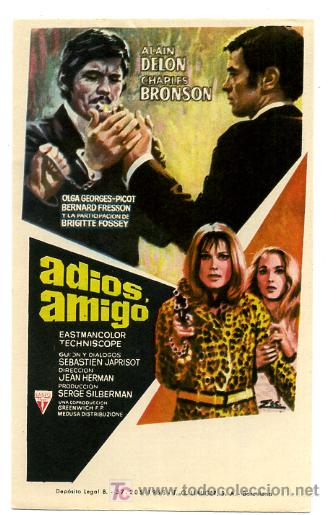 Cine: ADIOS AMIGO , SENCILLO SIN CINE , PMD 409 - Foto 1