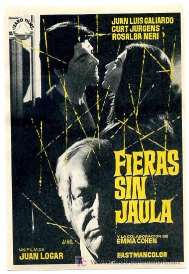 Cine: FIERAS SIN JAULA , SENCILLO , PMD 493 - Foto 1