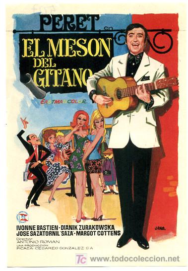 Cine: EL MESON DEL GITANO , PERET , SENCILLO , PMD 507 - Foto 1