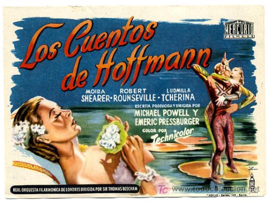 Cine: LOS CUENTOS DE HOFFMANN , SENCILLO , PMD 567 - Foto 1