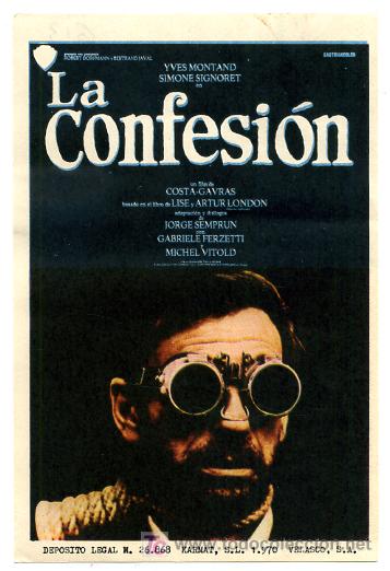 Cine: LA CONFESION , SENCILLO , PMD 613 - Foto 1