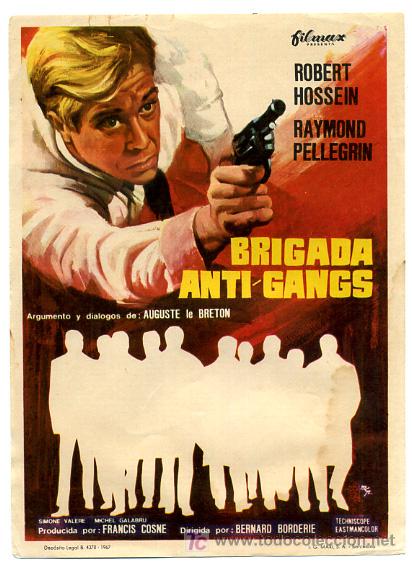 Cine: BRIGADA ANTI GANGS , SENCILLO , PMD 633 - Foto 1