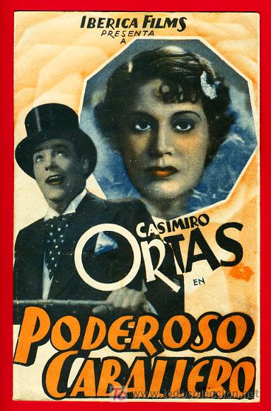 Cine: PODEROSO CABALLERO , DOBLE , S1539 - Foto 1