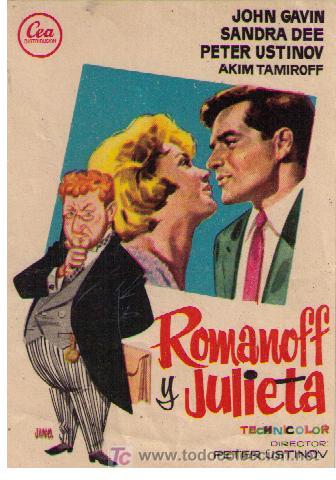 Cine: Romanoff y Julieta. Sencillo de CEA. &iexcl;IMPECABLE! - Foto 1