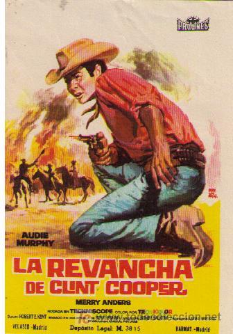Cine: La revancha de Clint Cooper. Sencillo de Procines. &iexcl;IMPECABLE! - Foto 1