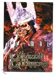 Cine: EL CORAZON DEL GUERRERO. POSTAL - Foto 1