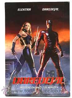 Cine: DAREDEVIL, con Ben Affleck. POSTAL. - Foto 1