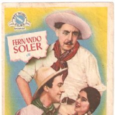 Cine: AL SON DE LA MARIMBA PROGRAMA SENCILLO REY SORIA FERNANDO SOLER RARO. Lote 17033527