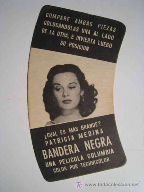 BANDERA NEGRA (CAPITOL) PROGRAMA CINE TROQUELADO