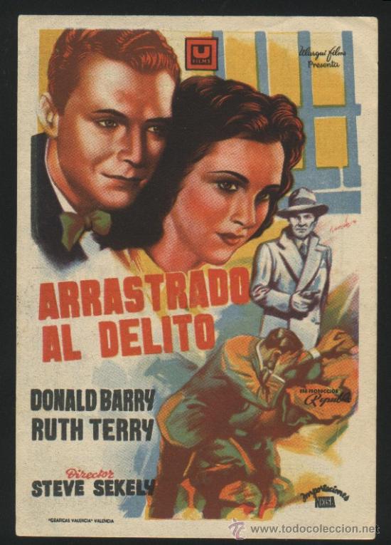 Cine: Q-08553- ARRASTRADO AL DELITO (My Buddy) (CINE NARBON) Don Barry - Ruth Terry - Lynne Roberts